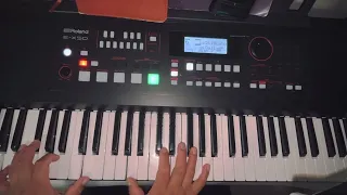 algo está cayendo aquí//en ritmos de rolanda EX50 style 012 con 🎷 tener2 #250