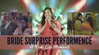 Bride surprise dance performance for her family made everyone cry | O Meri Maa | Mere Papa