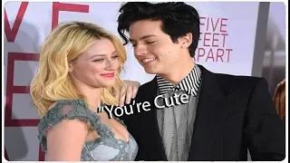 Cole Sprouse Flirting With Lili Reinhart *CUTENESS OVERLOAD*