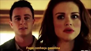 Teen Wolf Lydia & Parrish fire meet gasoline legendado