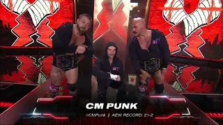 FTR And CM Punk Entrance | AEW Collision | 6/17/23