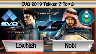 Tekken 7 EVO 2019 - Top 8｜UYU Lowhigh (Shaheen) vs. Team Yamasa Nobi (Dragunov)