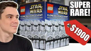 LEGO Star Wars CLONE BUILDING EVENT! (150 Clone Troopers) Can you buy one?