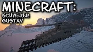 Minecraft: Railway Gun Tutorial (Schwerer Gustav/Dora)