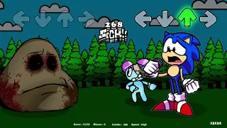 Friday Night Funkin' - POU vs Sonic (Animation Mods)
