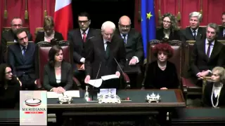 Il giuramento del Presidente Sergio Mattarella a Montecitorio