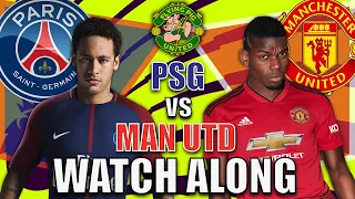 PSG VS Man Utd 1-2 LIVE | WATCH ALONG + Goals Reaction