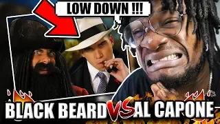 Blackbeard vs Al Capone. Epic Rap Battles of History (REACTION!)