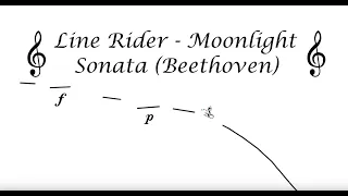 Line Rider #1 - Moonlight Sonata (Beethoven)