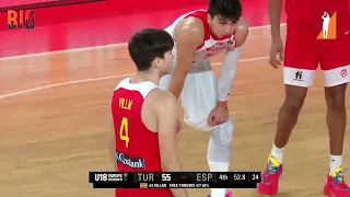 HIGHLIGHTS RAFA VILLAR ('04), ¡26 de valoración en la Final del Europeo U18 2022!