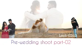 My pre-wedding shoot ||PART-02 ||  RADHYA  || Look-2&3 || Funny moments