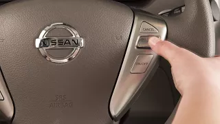 2018.5 Nissan Versa Sedan - Cruise Control (if so equipped)
