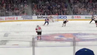 Zach Parise Game-Winning Goal December 11 2021 Devils at Islanders Isles First Win at UBS Arena