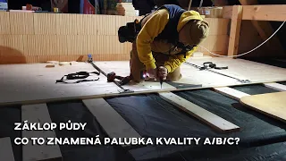 Záklop půdy - Co jsou palubky A, B, C, AB a BC ?