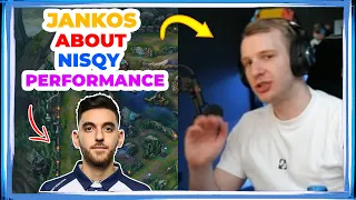 Jankos About Nisqy Performance in G2 vs MAD at MSI