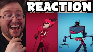 Gor's "Hazbin Hotel" Stayed Gone Animated Song REACTION