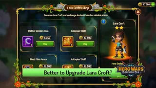 Lara Croft Shop, BEST ITEMS to Buy! — Hero Wars: Dominion Era