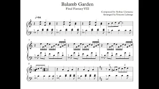 Balamb Garden - Final Fantasy VIII - Piano Sheet Arrangement