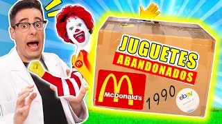 Compré CAJA DE JUGUETES ABANDONADOS de McDonalds 📦❓ | Caja Misteriosa eBay