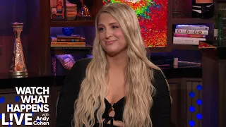 Meghan Trainor Once Kissed Charlie Puth in the Studio | WWHL