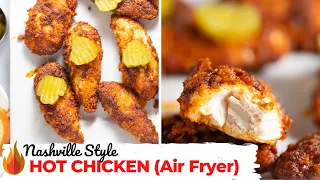 Nashville Style Air Fryer Hot Chicken Tenders