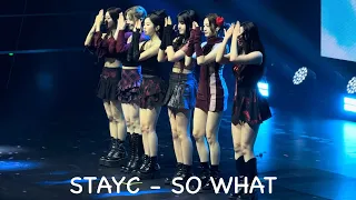 20240308 STAYC (스테이씨) - SO WHAT ( TENFRESH TOUR 2024 Berlin ) (FANCAM)