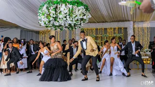 Groomsmen freestyle dance vs Bride … who nailed it