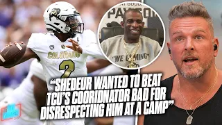 Deion Sanders "Shedeur Wanted To Beat TCU's Coordinator So Bad For Disrespecting Him At Camp"