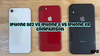 iPhone 8 vs iPhone SE 2020 vs iPhone Xr Comparison