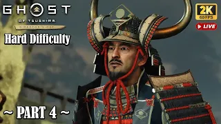 Echoes of Vengeance | Ghost of Tsushima Director's Cut (PC) - Part 4 (HARD) | 2K 60FPS