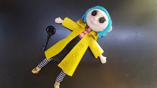 Make a realistic Coraline doll and the magic key DIY (Tutorial)