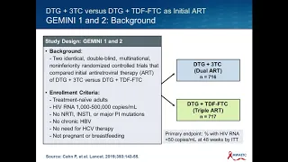 Update to ART Treatment Guidelines 2020: 2-Drug Regimen for Initial Therapy