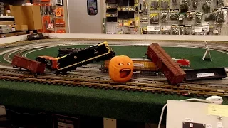 The Stupid Orange In Train Crash At The Hobby Store