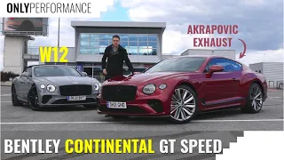 Bentley Continental 2022 GT Speed - Racetrack Test-Drive & Convertible Cruise in One Review