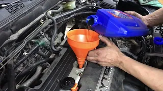 Замена двигателя на Хонда СРВ, 4 серия. Honda SRV motor installation 4 series.