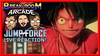 YES PLEASE! Jump Force LIVE REACTION! | Break Room Arcade