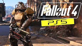 Fallout 4 Next Gen Patch PS5 4K 40 FPS Quality Mode Gameplay