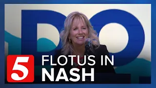 First lady Jill Biden to visit Nashville Wednesday to promote COVID-19 vaccine boosters