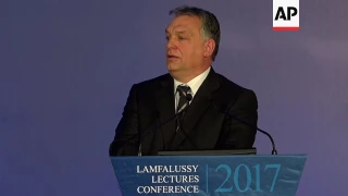 Hungary's Orban on Trump, support for Fillon