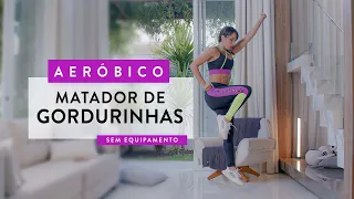 Cardio MATADOR de Gordurinhas para o CORPO TODO! - Carol Borba