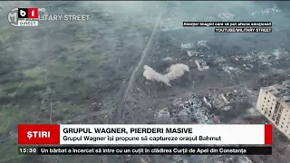 GRUPUL WAGNER, PIERDERI MASIVE DE APROXIMATIV 800 DE SOLDAȚI ÎN FIECARE ZI_Știri B1_18 febr 2023