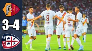 Cagliari vs Roma 3-4 All goals ⚽️⚽️⚽️ 01/03/2020|Serie A 19/20|Text Review and stats, Text analysis