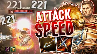 You've Never Seen a Hercules AUTO ATTACK THIS FAST IN SMITE!