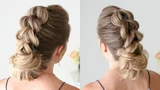 Pull Through Braid Low Bun | Missy Sue