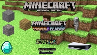 Minecraft Survival PS5 S07E62- Cobblestone Generator