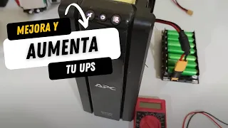 Triplica la Capacidad de tu UPS con esta Conversion.