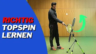 Tennis Topspin lernen für Anfänger Teil 1 | MeinTennisGame.de