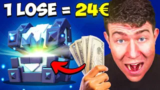 😫💰Ich muss EURE DECKS spielen! | Niederlage = Legendäre Königstruhe kaufen! | Clash Royale Deutsch