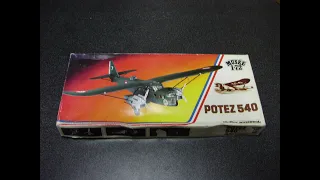 Humbrol 1 72nd Scale Potez 540 Build Progress Video