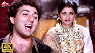 Aadmi Zindagi Aur Ye Atma 90s 4K Video Song - Divya Bharti - Sunny Deol Song | Mohd Aziz | Vishwatma